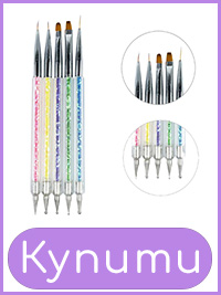 Набір для арт-дизайну нігтів TUFI profi Пензлики та Дотси